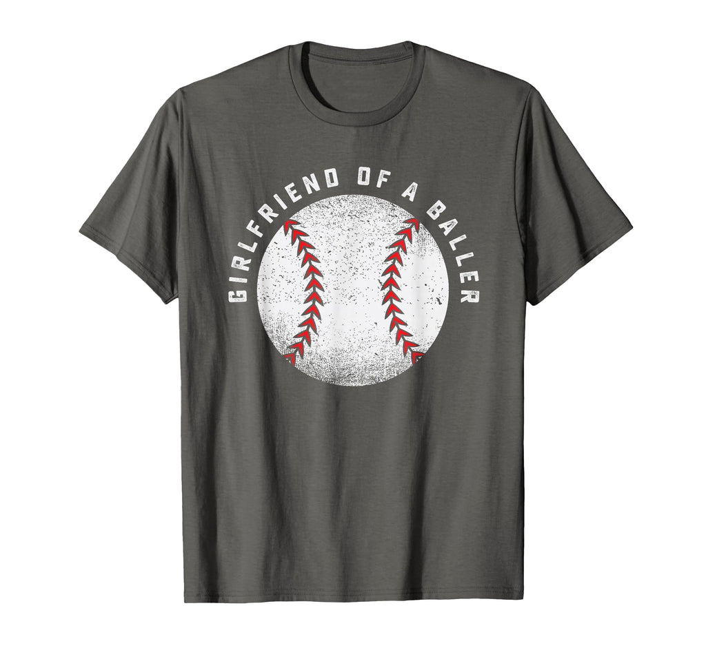 Girlfriend Baller Boyfriend Baseball T-Shirt - Novelty Apparel Unisex - T-Shirt, Sweatshirt, Hoodie