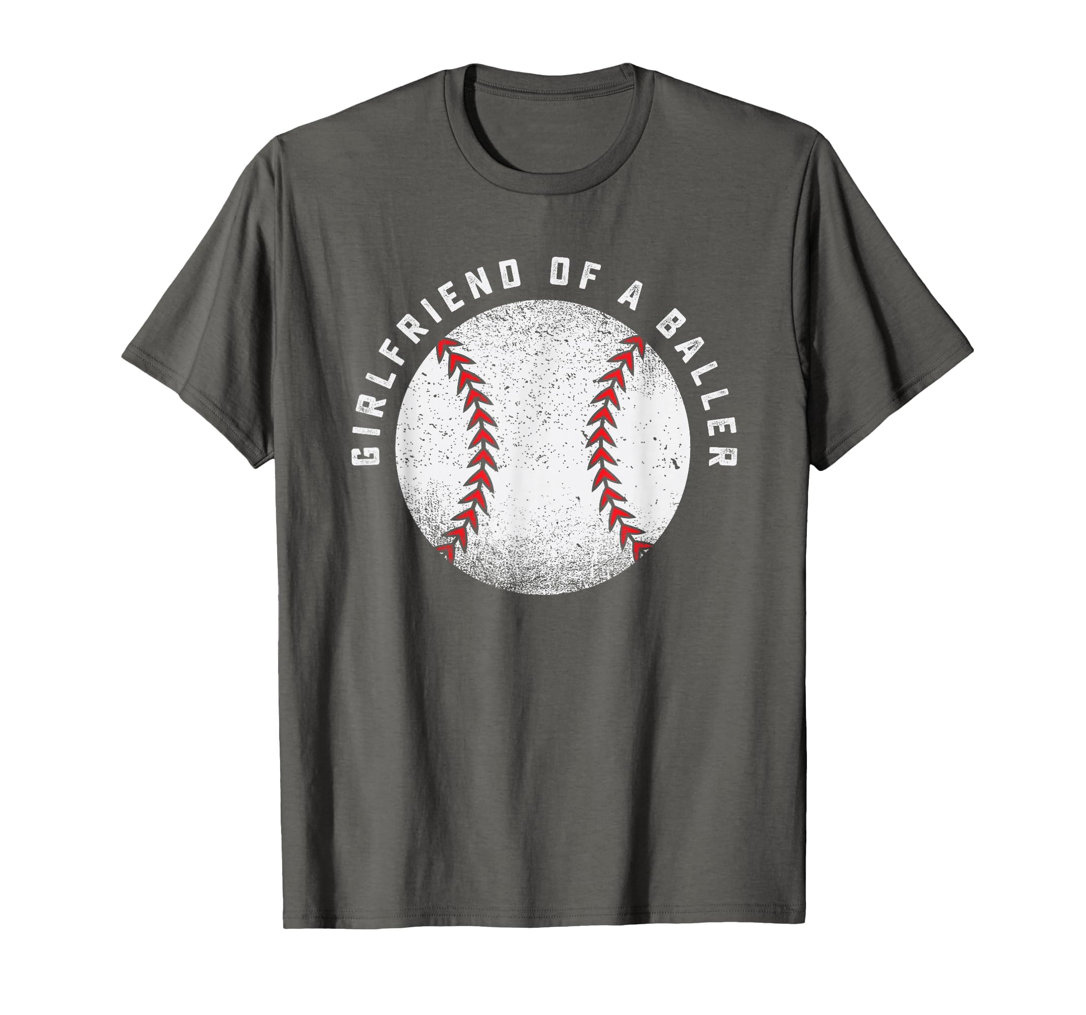 Girlfriend Baller Boyfriend Baseball T-Shirt - Novelty Apparel Unisex - T-Shirt, Sweatshirt, Hoodie