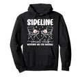 Sideline Social Club Baseball Mom Hoodie - Minimalist Print Men Women - T-Shirt, Sweatshirt, Hoodie