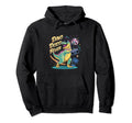 Funny 80S Dinosaur Dino Disco Fever Hoodie - Trendy Graphic for Adults - T-Shirt, Sweatshirt, Hoodie