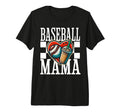 Baseball Mama Iced Coffee Heart Sports Mom T-Shirt - Trendy Graphic Unisex - T-Shirt, Sweatshirt, Hoodie