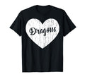 Dragons School Sports Fan Team Spirit T-Shirt - Trendy Graphic for Adults - T-Shirt, Sweatshirt, Hoodie