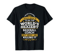Baseball Coach Gift Sexiest Baseball Coach T-Shirt - Novelty Apparel Unisex - T-Shirt, Sweatshirt, Hoodie
