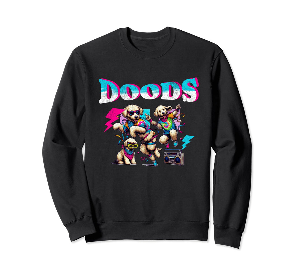 90S Bootleg Goldendoodle Sweatshirt - Custom Art Print Men Women - T-Shirt, Sweatshirt, Hoodie