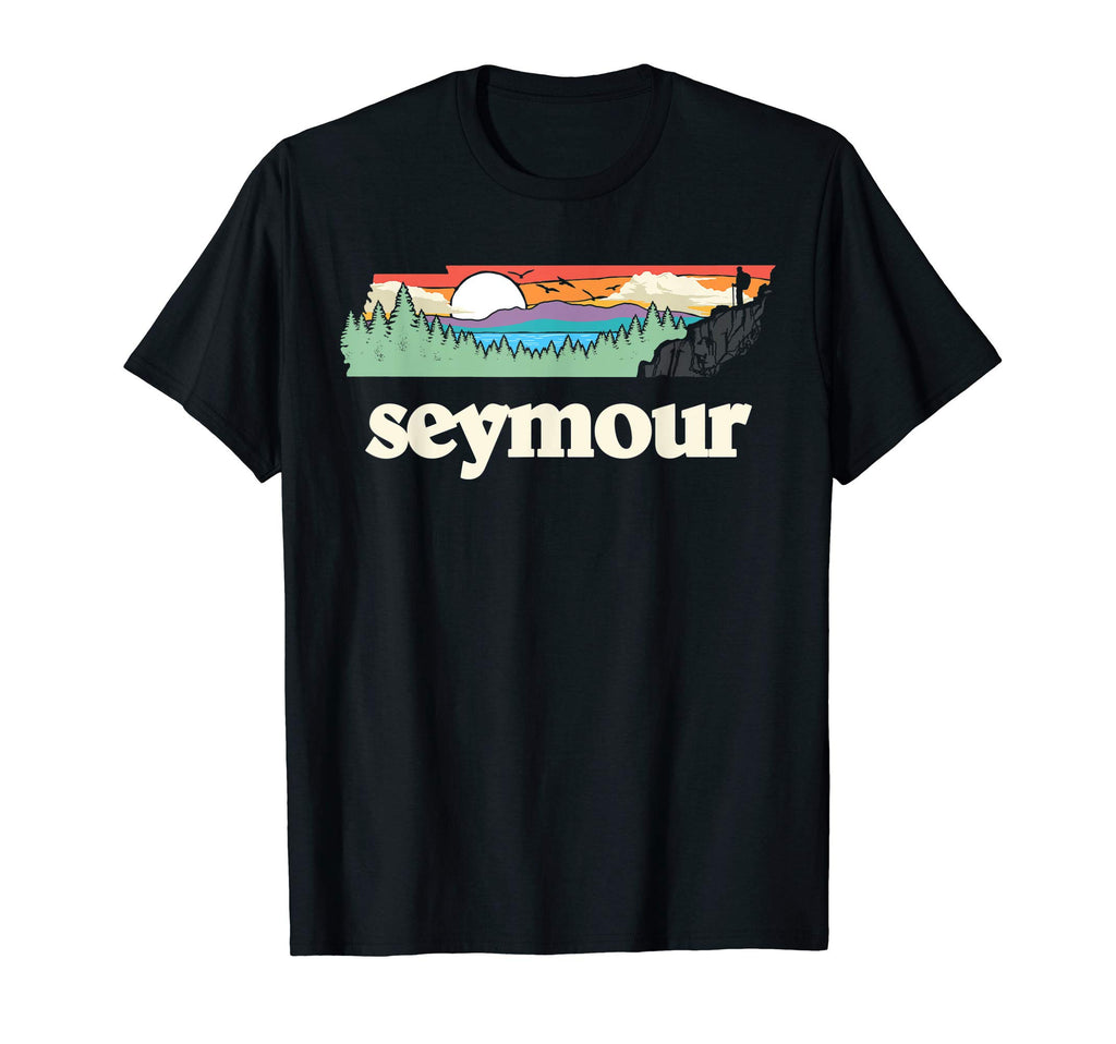 Seymour Tennessee Outdoors Nature T-Shirt - Fun Novelty Design for Adults - T-Shirt, Sweatshirt, Hoodie