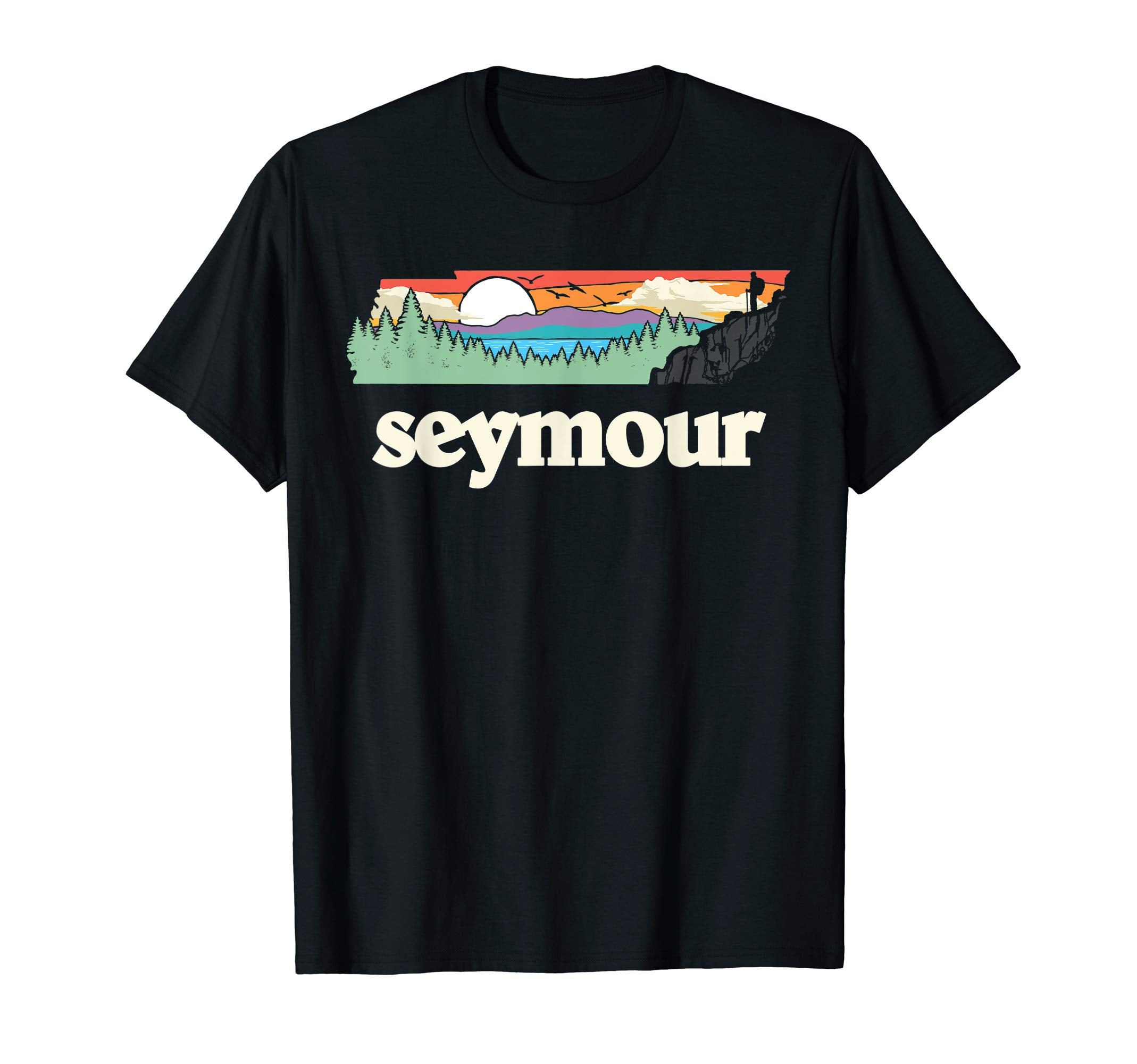 Seymour Tennessee Outdoors Nature T-Shirt - Fun Novelty Design for Adults - T-Shirt, Sweatshirt, Hoodie