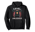 Level 9 Unlocked Video Game 9Th Hoodie - Novelty Apparel Men Women - T-Shirt, Sweatshirt, Hoodie