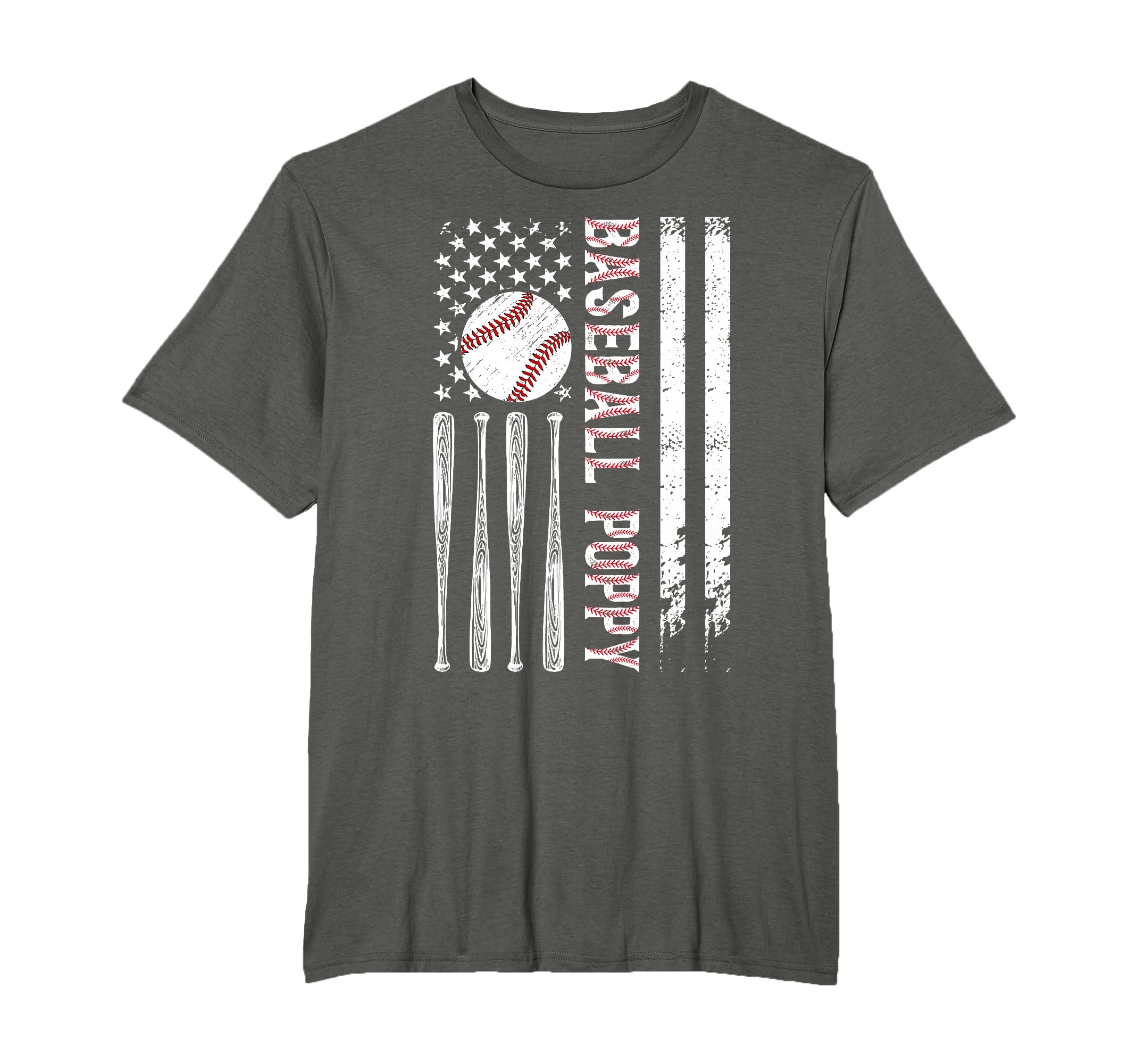 Baseball Poppy Baseball Player Poppy Us T-Shirt - Novelty Apparel Unisex - T-Shirt, Sweatshirt, Hoodie