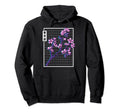 Cherry Blossom Grid Vaporwave Aesthetic Hoodie - Trendy Graphic Unisex - T-Shirt, Sweatshirt, Hoodie