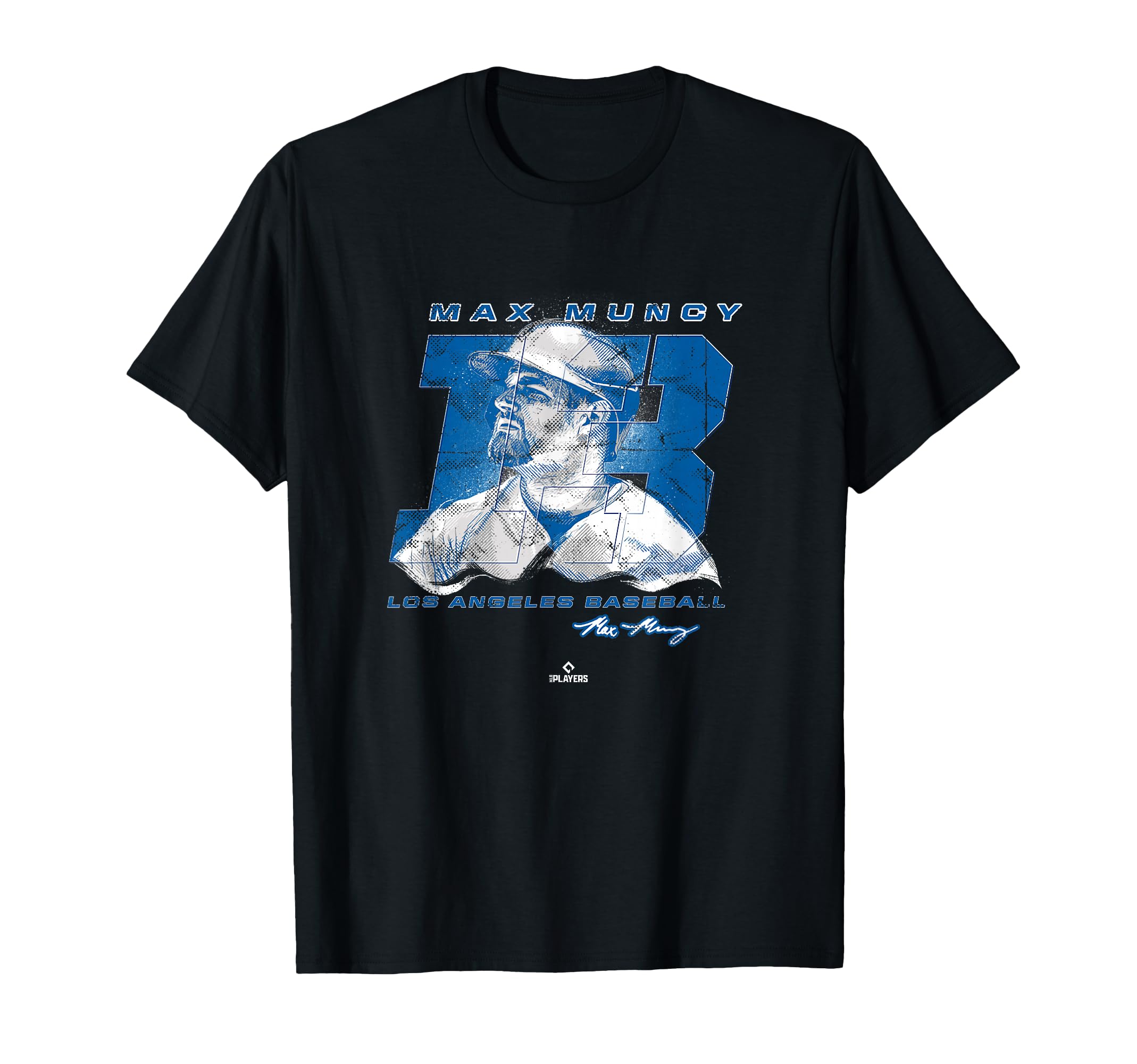 Max Muncy Silhouette Funky Muncy Los T-Shirt - Novelty Apparel Men Women - T-Shirt, Sweatshirt, Hoodie