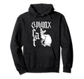 Sphynx Cat Y2K Aesthetic Grunge Hoodie - Novelty Apparel for Adults - T-Shirt, Sweatshirt, Hoodie