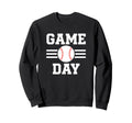 Game Day Mom Baseball Mom Fan Day Sweatshirt - Graphic Print for Adults - T-Shirt, Sweatshirt, Hoodie