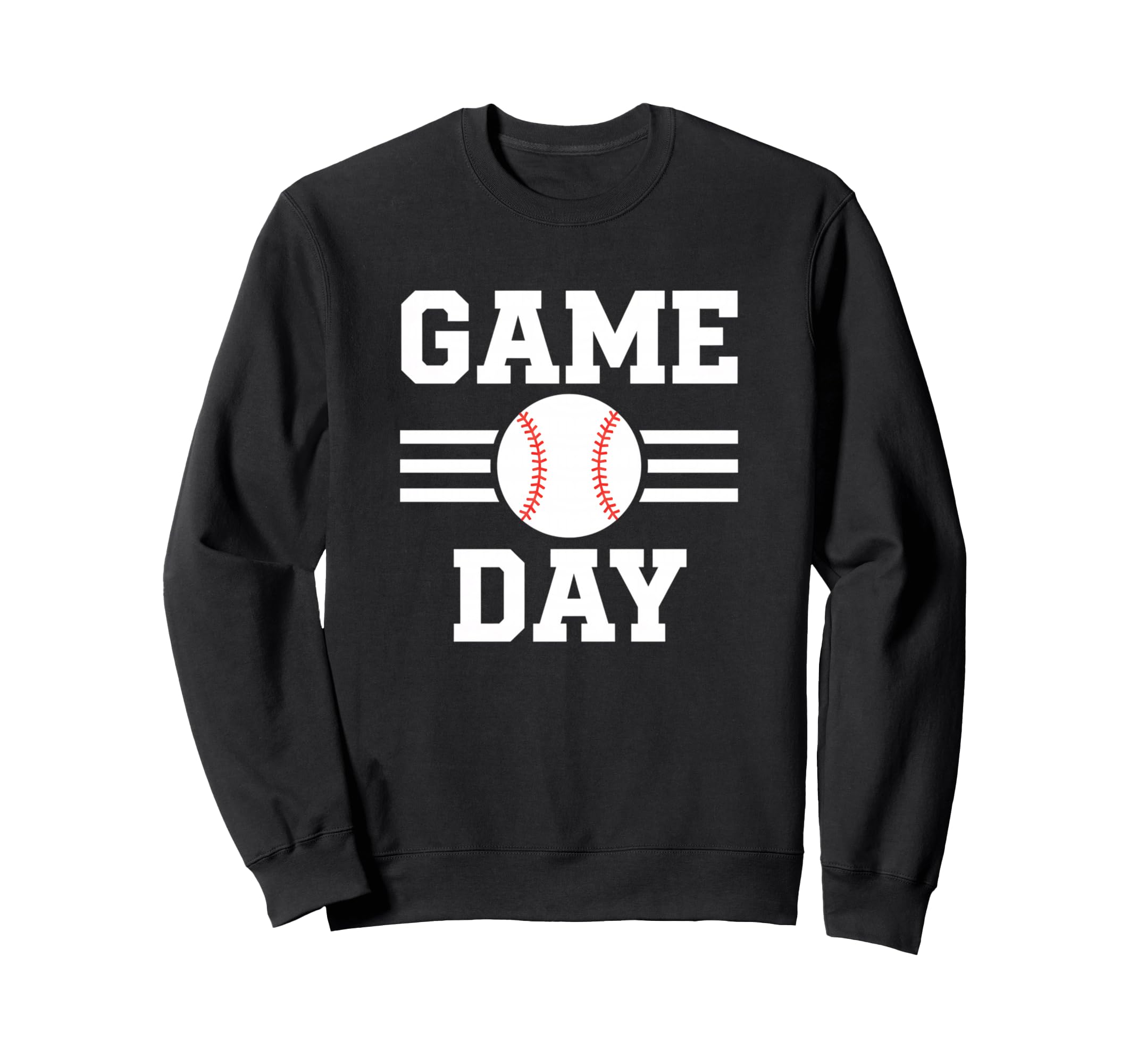 Game Day Mom Baseball Mom Fan Day Sweatshirt - Graphic Print for Adults - T-Shirt, Sweatshirt, Hoodie