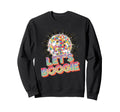 Disco Ball Lets Boogie Fever Sweatshirt - Minimalist Print for Adults - T-Shirt, Sweatshirt, Hoodie