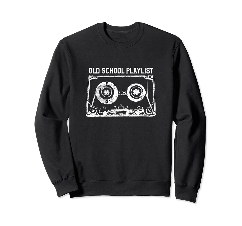 Music Cassette Tape Mixtape Sweatshirt - Custom Art Print Men Women - T-Shirt, Sweatshirt, Hoodie