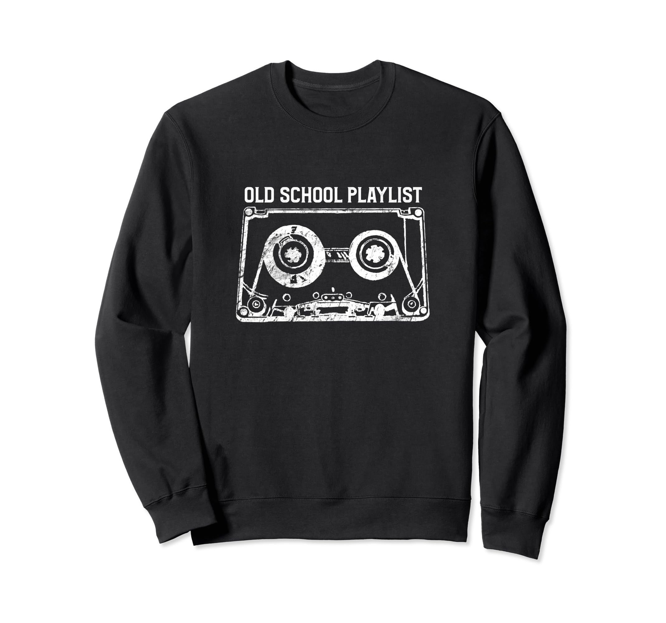 Music Cassette Tape Mixtape Sweatshirt - Custom Art Print Men Women - T-Shirt, Sweatshirt, Hoodie