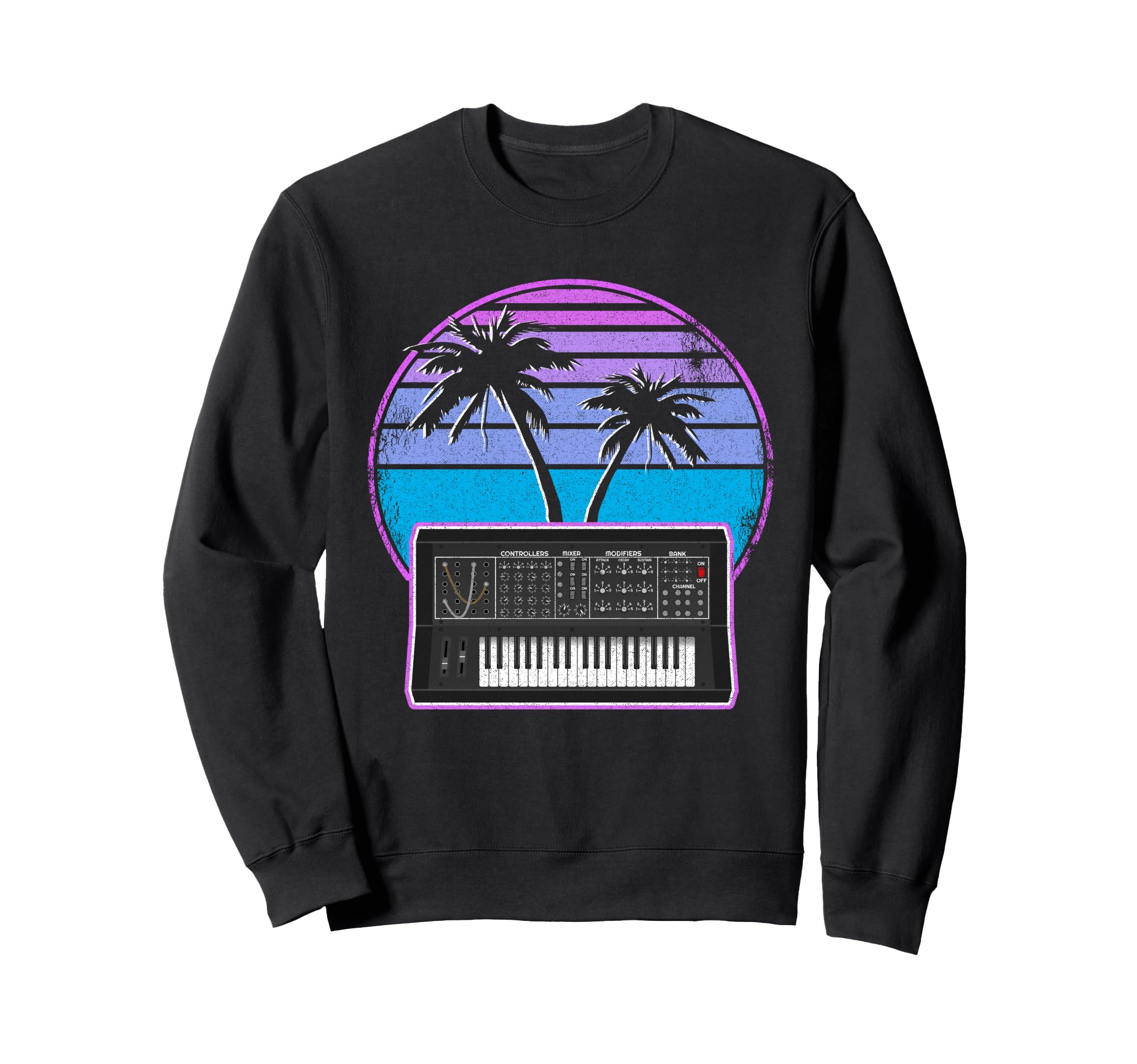 Synthwave Retrowave Pastel Goth Sweatshirt - Streetwear Style Men Women - T-Shirt, Sweatshirt, Hoodie