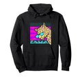 Aesthetic Vaporwave Outfits Leopard Hoodie - Custom Art Print for Adults - T-Shirt, Sweatshirt, Hoodie