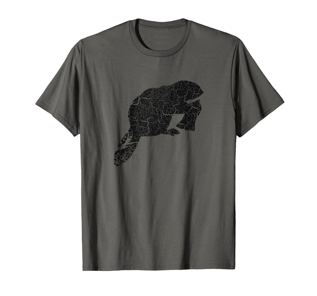 Beaver Distressed Beaver T-Shirt - Streetwear Style Men Women - T-Shirt, Sweatshirt, Hoodie