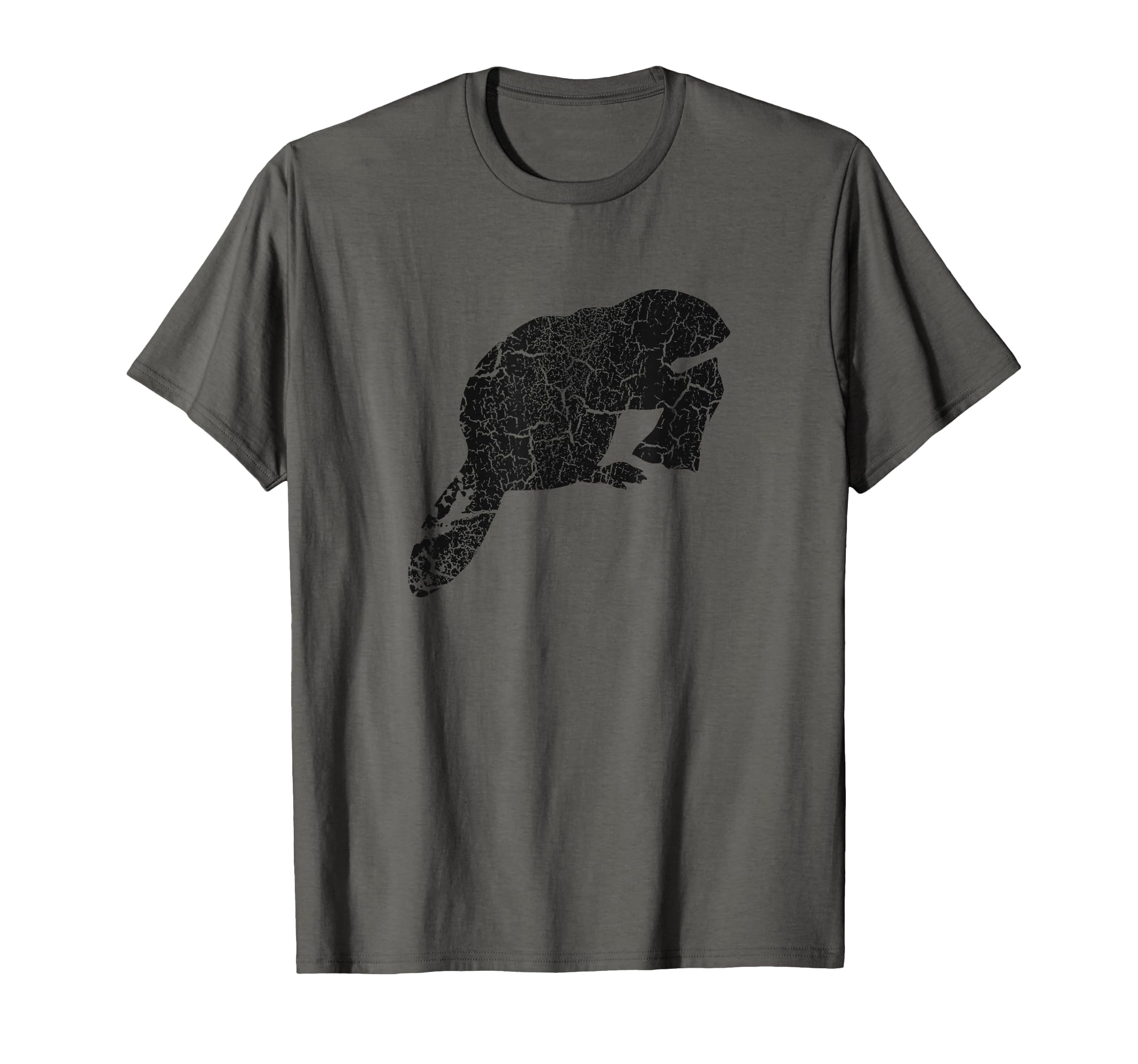 Beaver Distressed Beaver T-Shirt - Streetwear Style Men Women - T-Shirt, Sweatshirt, Hoodie