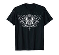 Skeleton Fairy Wings Dark Grunge T-Shirt - Casual Everyday Wear for Adults - T-Shirt, Sweatshirt, Hoodie