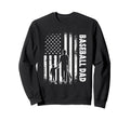Baseball Dad Funny American Usa Sweatshirt - Streetwear Style Men Women - T-Shirt, Sweatshirt, Hoodie