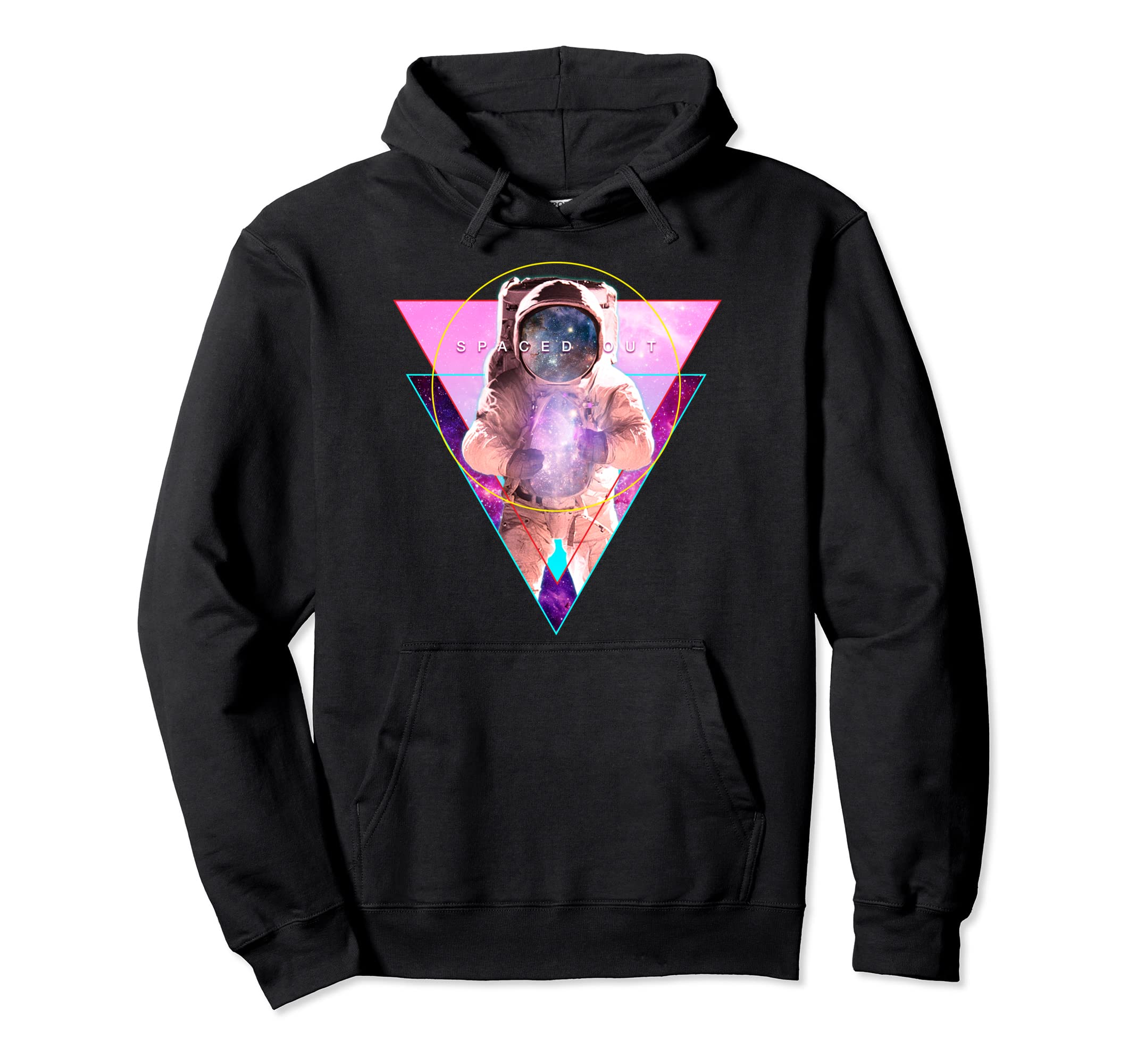 Astronaut Spaced Out Vaporwave Outer Space Hoodie - Graphic Print Unisex - T-Shirt, Sweatshirt, Hoodie