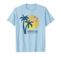 Bermuda Throwback Cruise Beach T-Shirt - Custom Art Print for Adults - T-Shirt, Sweatshirt, Hoodie