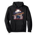 Proud Baseball Dad Game Day Sports Hoodie - Aesthetic Graphic for Adults - T-Shirt, Sweatshirt, Hoodie