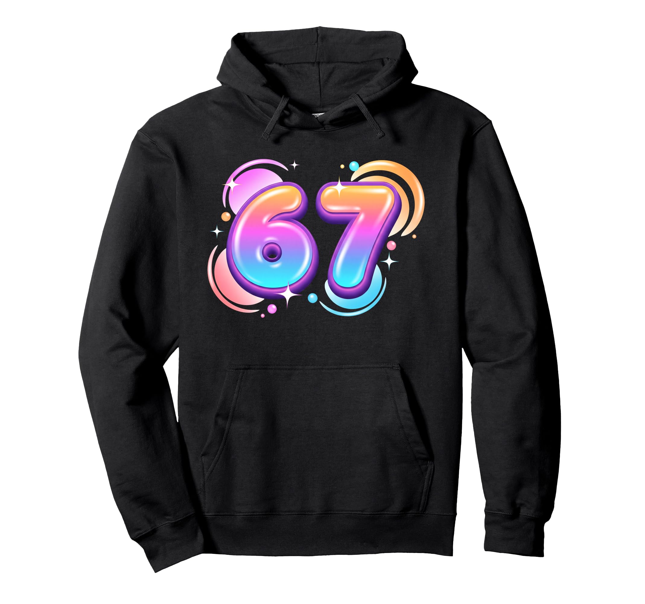 6 7 Six Seven Meme Y2K Slang Hoodie - Fun Novelty Design for Adults - T-Shirt, Sweatshirt, Hoodie
