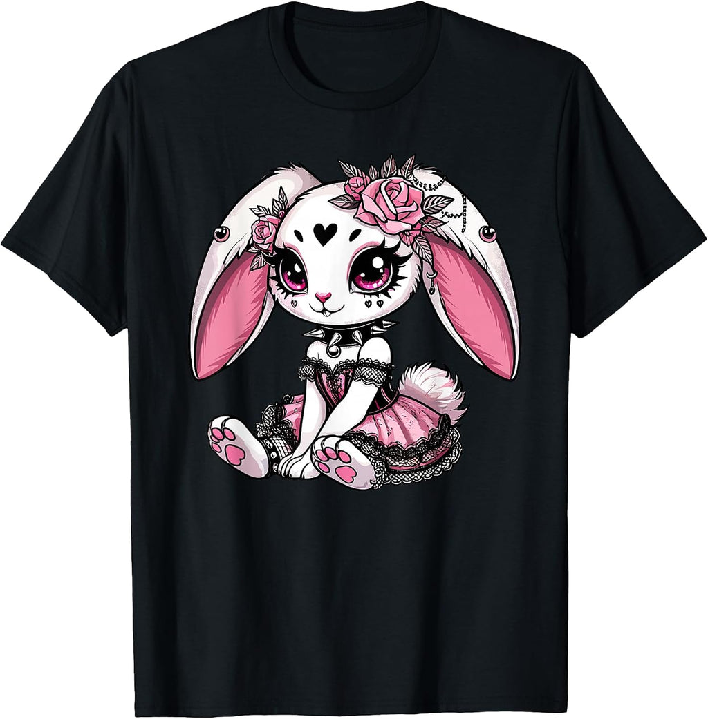 Gothic Shadow Bunny - Adult & Kids T-Shirts, Sweatshirts & Hoodies apparel design preview 1