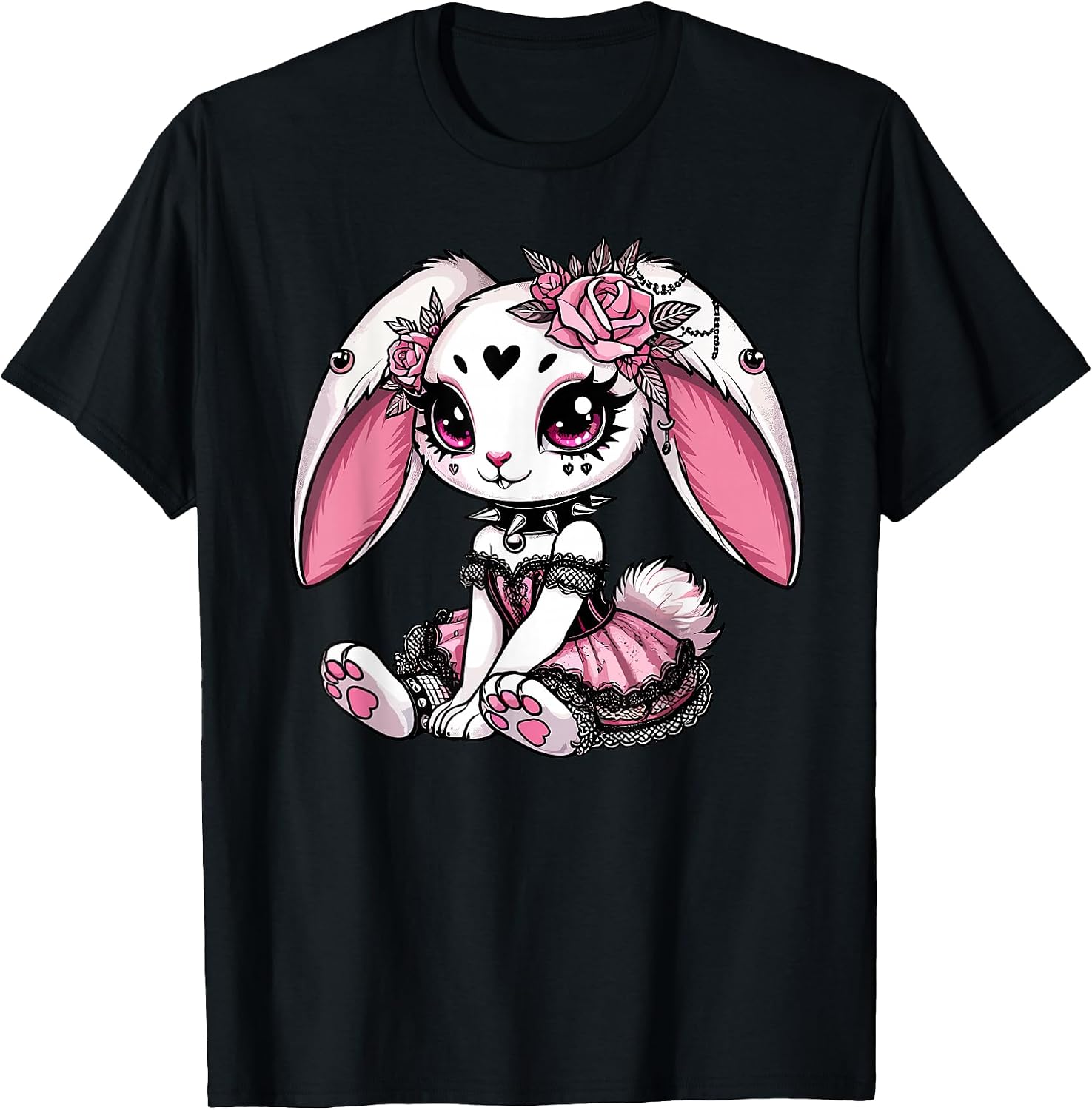 Gothic Shadow Bunny - Adult & Kids T-Shirts, Sweatshirts & Hoodies apparel design preview 1