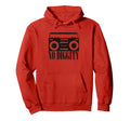 No Diggity Boombox Old School Hip Hop Hoodie - Custom Art Print Unisex - T-Shirt, Sweatshirt, Hoodie