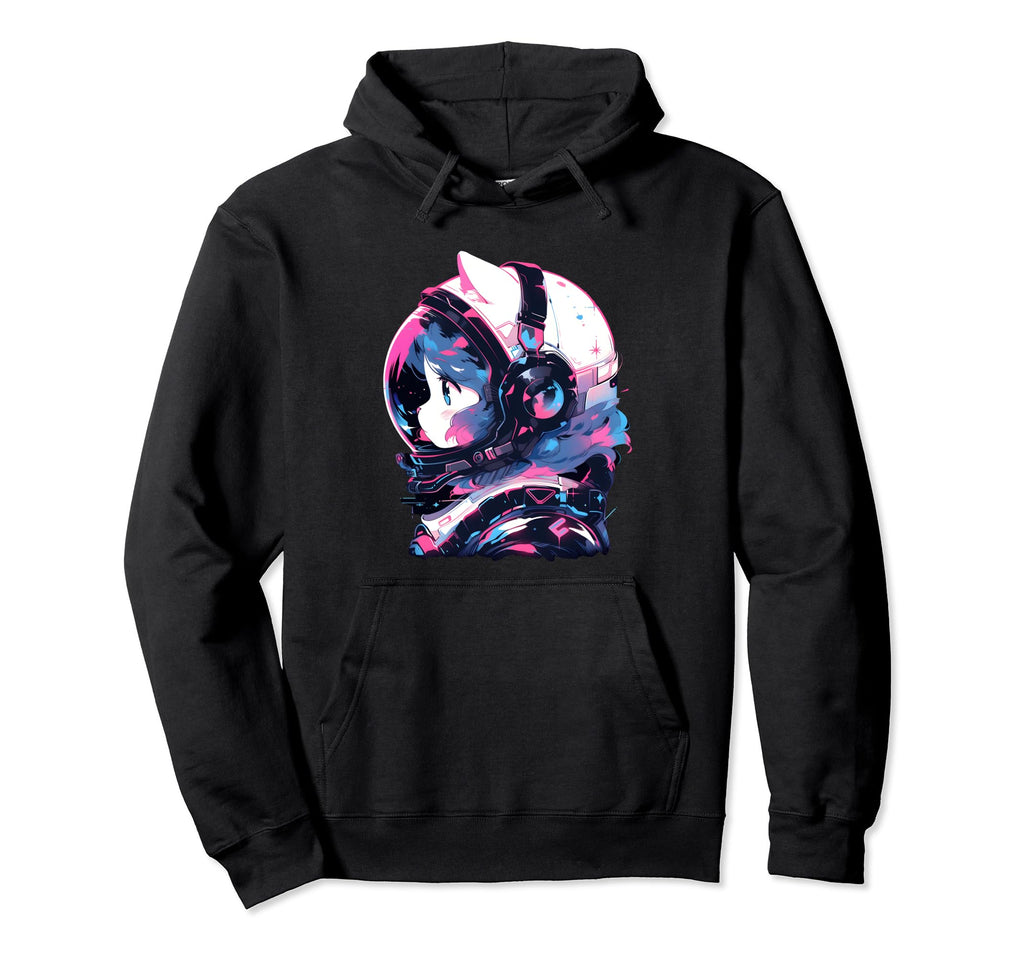80S 90S Aesthetic Vaporwave Space Hoodie - Fun Novelty Design for Adults - T-Shirt, Sweatshirt, Hoodie