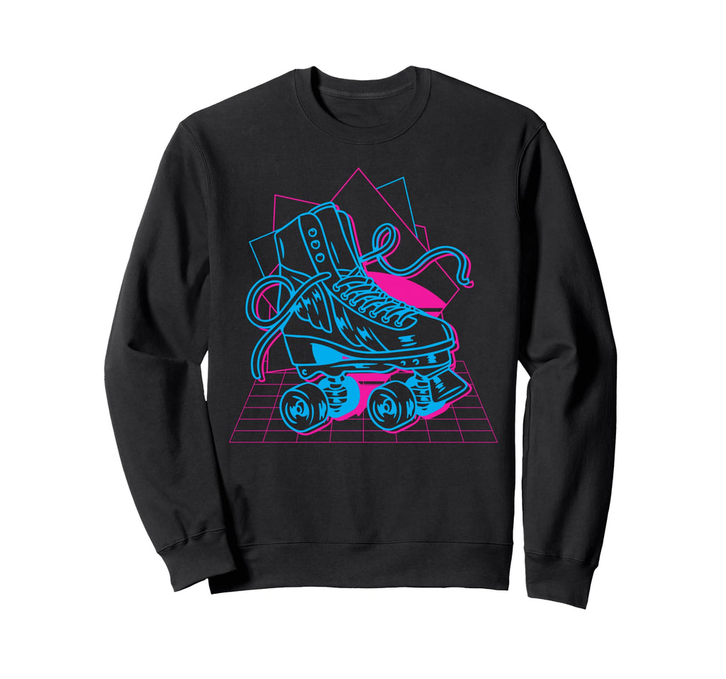 Roller Skating Skate Vaporwave Sweatshirt - Custom Art Print Men Women - T-Shirt, Sweatshirt, Hoodie