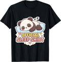 Official Sleep Cute Panda Sleeping Merch - Adult & Kids T-Shirts, Sweatshirts & Hoodies apparel design preview 1
