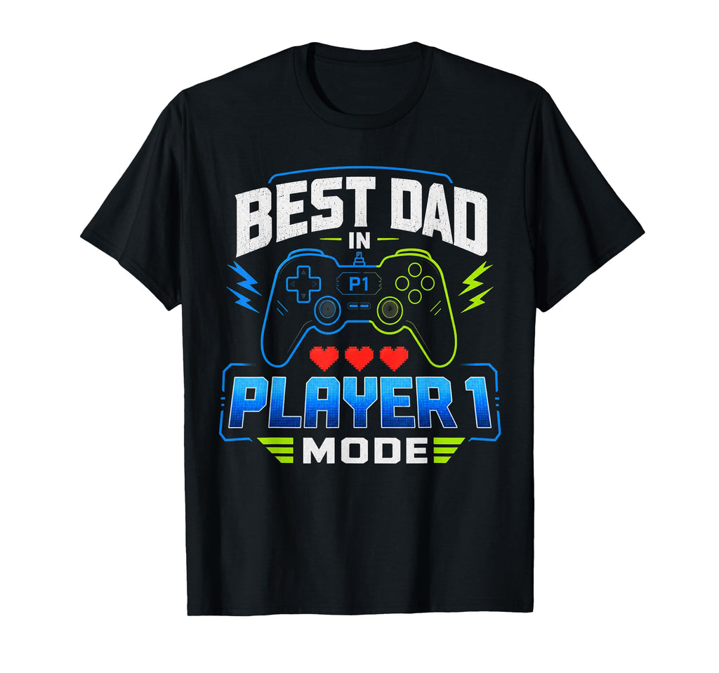 Gamer Dad Funny Fathers Day Gaming T-Shirt - Minimalist Print for Adults - T-Shirt, Sweatshirt, Hoodie