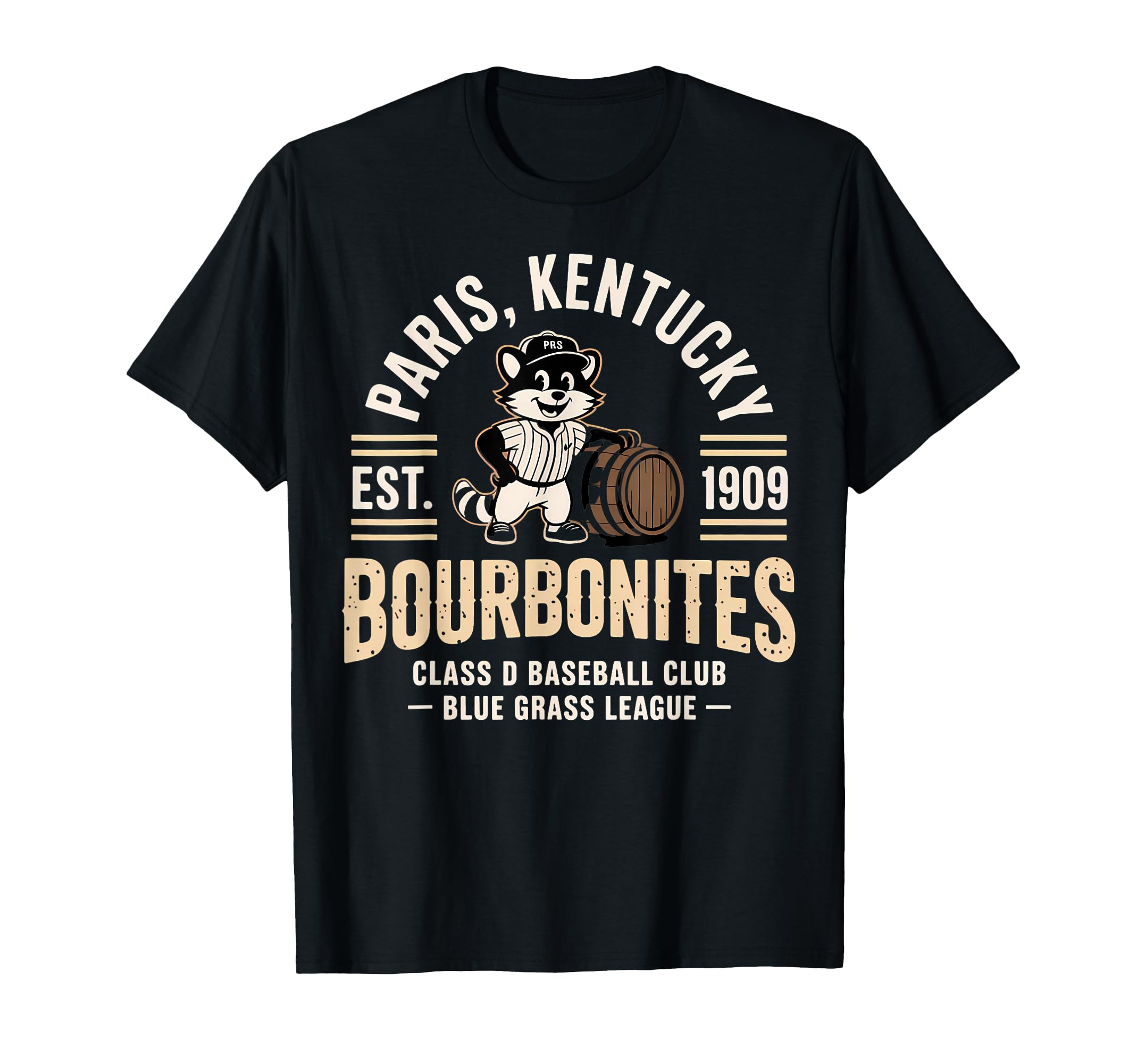 Paris Kentucky Bourbonites Baseball T-Shirt - Custom Art Print for Adults - T-Shirt, Sweatshirt, Hoodie