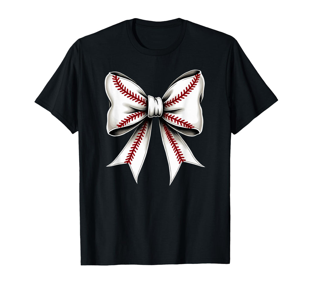 Baseball Coquette Bow Mommy T-Shirt - Aesthetic Graphic Men Women - T-Shirt, Sweatshirt, Hoodie