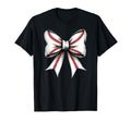 Baseball Coquette Bow Mommy T-Shirt - Aesthetic Graphic Men Women - T-Shirt, Sweatshirt, Hoodie