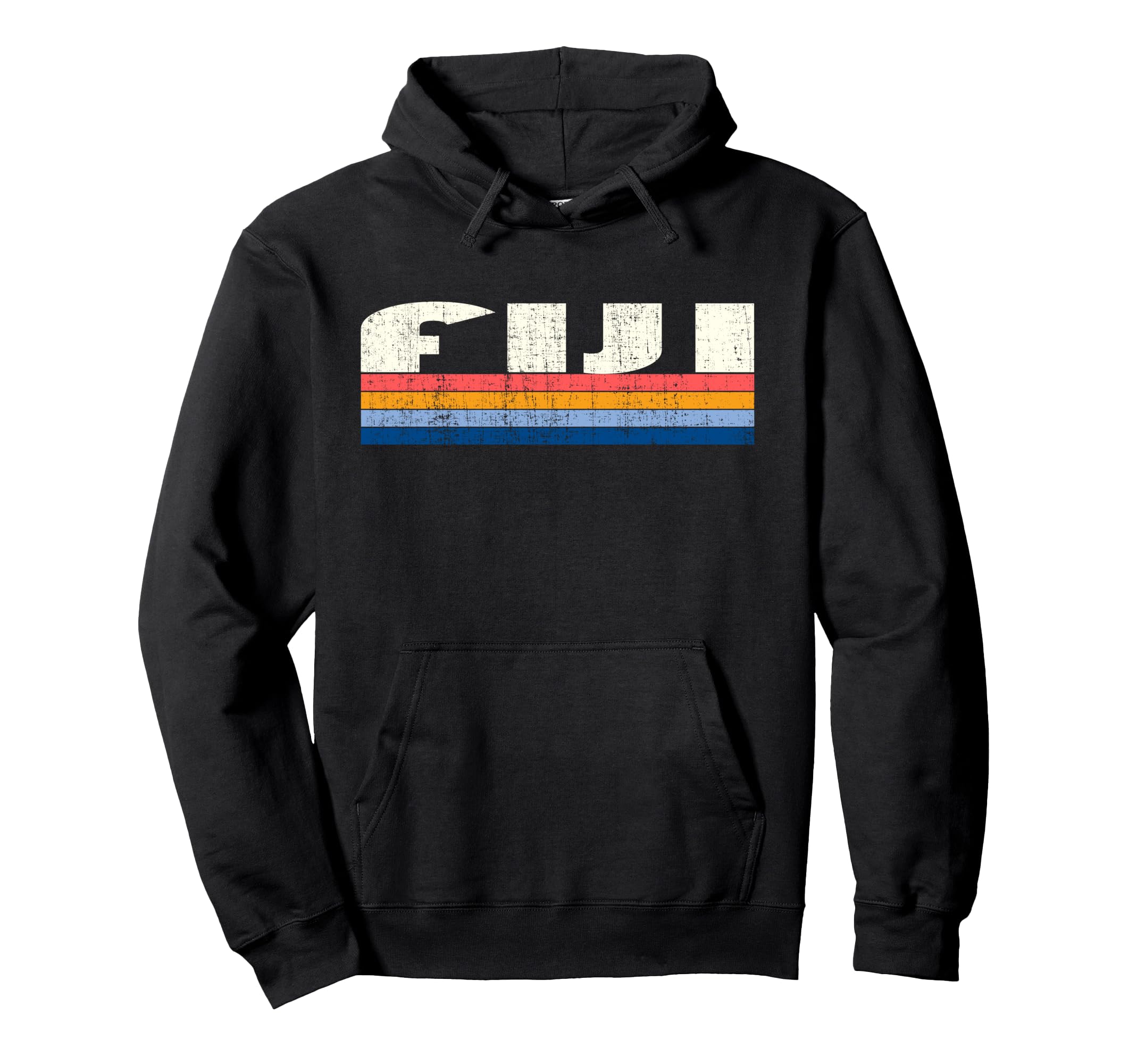 70S 80S Fiji Hoodie - Streetwear Style for Adults - T-Shirt, Sweatshirt, Hoodie