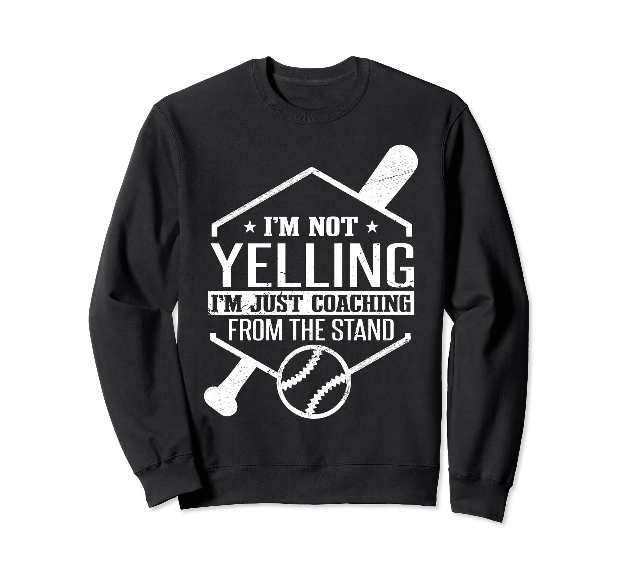 Im Just Coaching From Stand Funny Sweatshirt - Casual Everyday Wear Unisex - T-Shirt, Sweatshirt, Hoodie