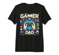 Gamer Dad Game Controller Gaming T-Shirt - Casual Everyday Wear Unisex - T-Shirt, Sweatshirt, Hoodie