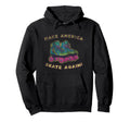 Make America Skate Again Funny Hoodie - Trendy Graphic for Adults - T-Shirt, Sweatshirt, Hoodie