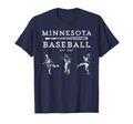 Minnesota Baseball Twin Cities Fan T-Shirt - Custom Art Print Men Women - T-Shirt, Sweatshirt, Hoodie