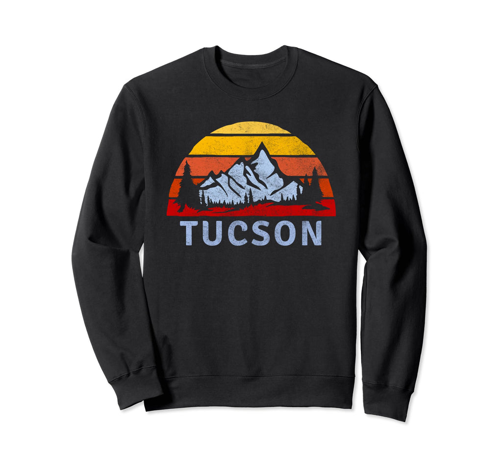 Tucson Mountain Sunset Sweatshirt - Trendy Graphic Men Women - T-Shirt, Sweatshirt, Hoodie