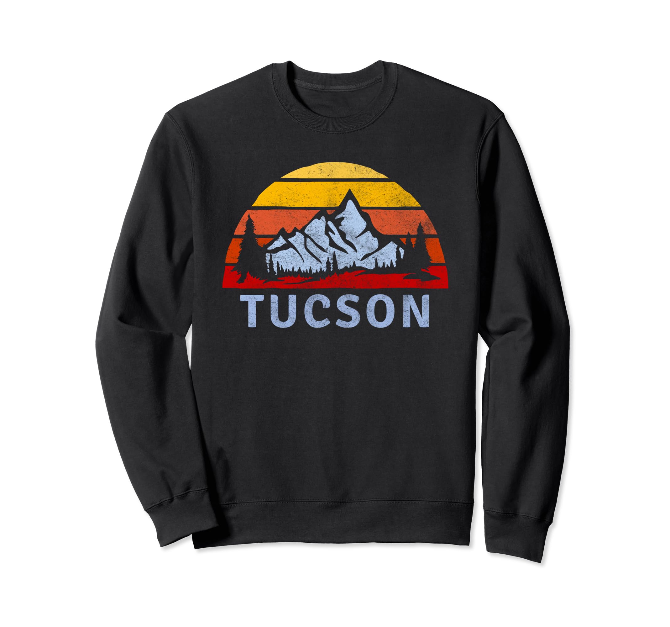 Tucson Mountain Sunset Sweatshirt - Trendy Graphic Men Women - T-Shirt, Sweatshirt, Hoodie