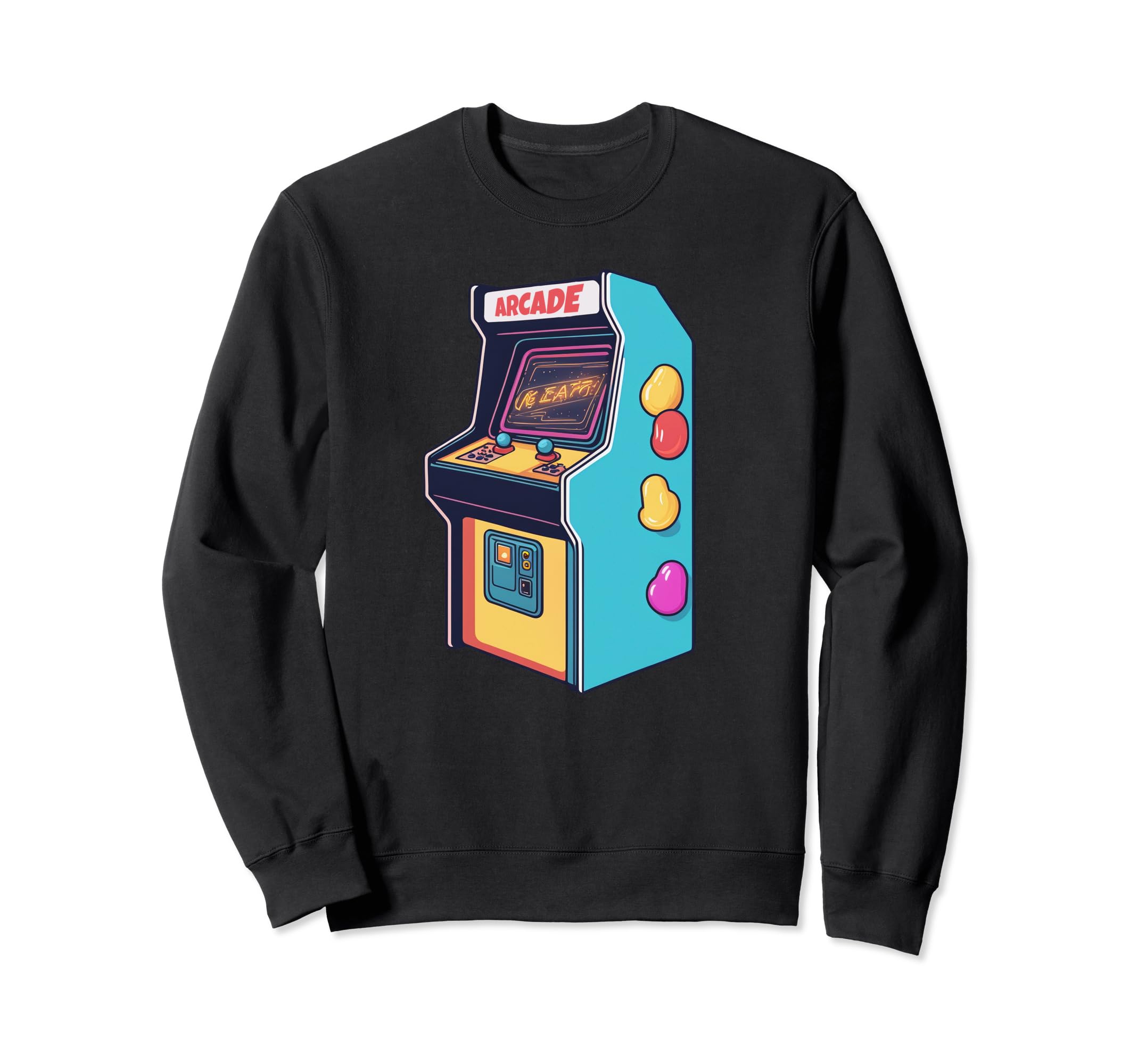 Gaming Arcade Sweatshirt - Custom Art Print Unisex - T-Shirt, Sweatshirt, Hoodie