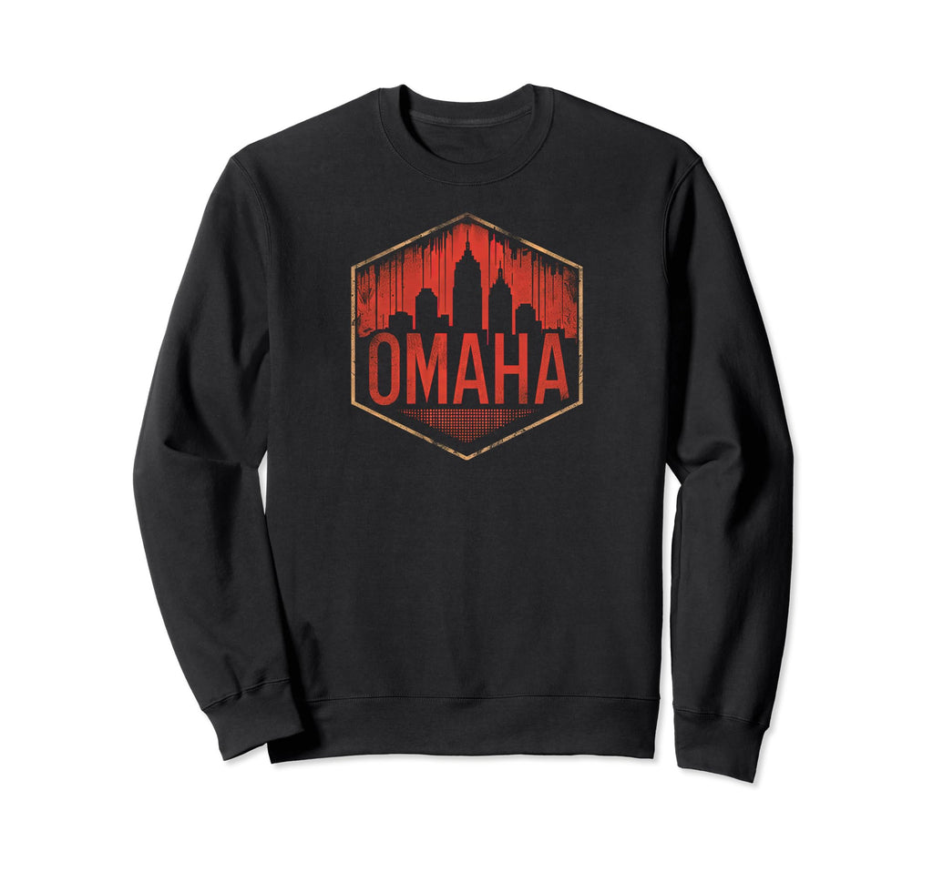 Omaha Grit 90S Grunge Urbandecay Mens Sweatshirt - Minimalist Print Unisex - T-Shirt, Sweatshirt, Hoodie