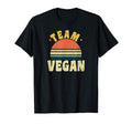 Team Vegan Sunset Gift T-Shirt - Custom Art Print Men Women - T-Shirt, Sweatshirt, Hoodie